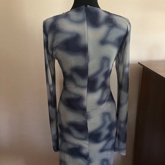 Zara Mesh Bodycon Dress - Picture 3 of 3